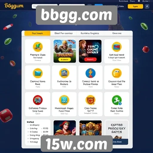 Recursos e funcionalidades do site bbgg.com